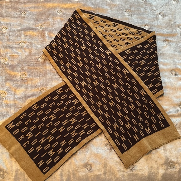 Moschino hat & scarf (beige & brown) Material - wool/cotton blend - Picture 4 of 9